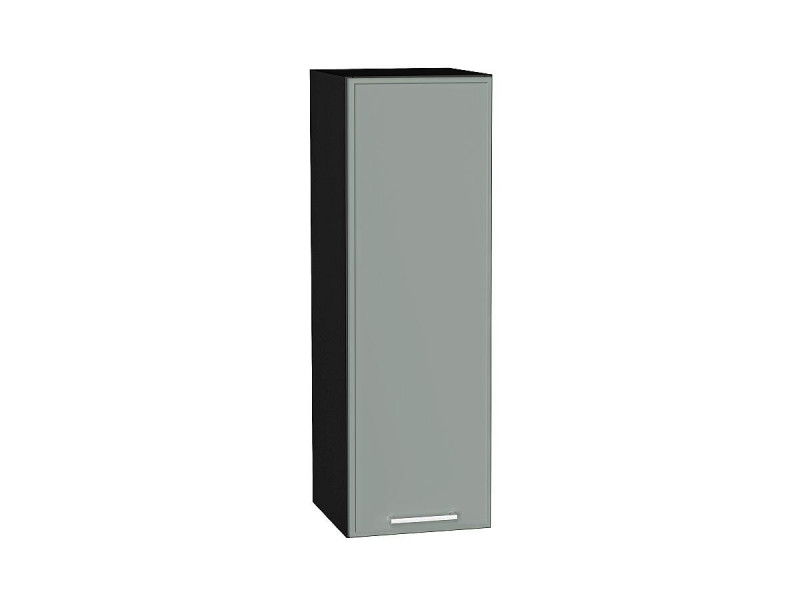 920*300*321 Шкаф верхний с 1-ой дверцей Квадро Аквамарин/Graphite