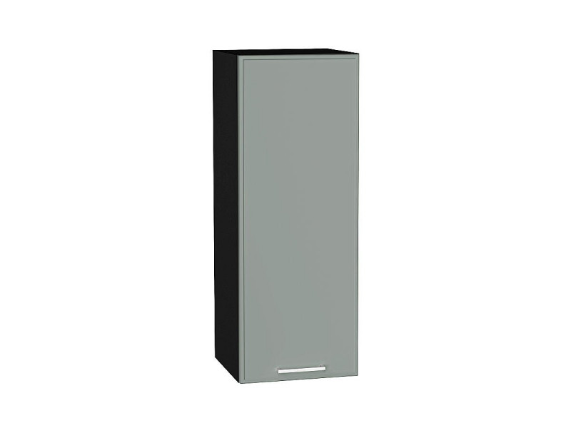 920*350*321 Шкаф верхний с 1-ой дверцей Квадро Аквамарин/Graphite