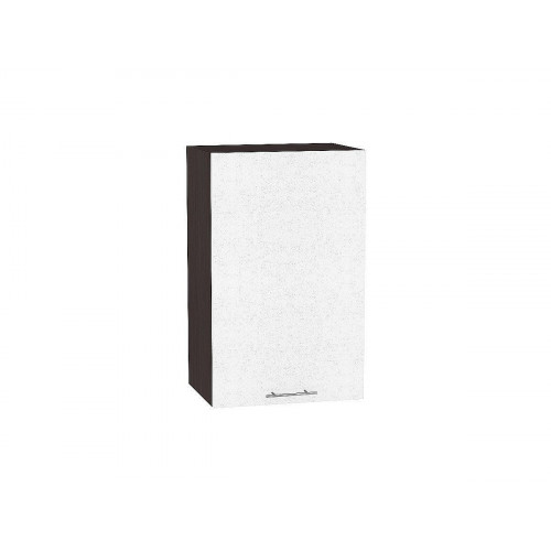 920*450* Шкаф верхний с 1-ой дверцей Валерия-М Белый металлик Graphite