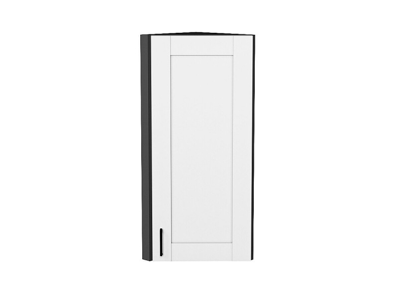 Кухня 920*300*306Шкаф верхний торцевой Лофт Super White/Graphite