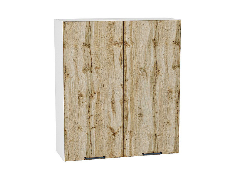 920*800* Шкаф верхний с 2-мя дверцами Флэт Wotan Oak 2S Белый