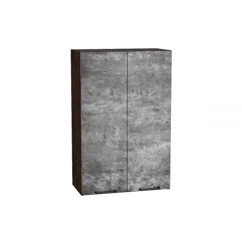920*600* Шкаф верхний с 2-мя дверцами Флэт Temple Stone 2S Graphite