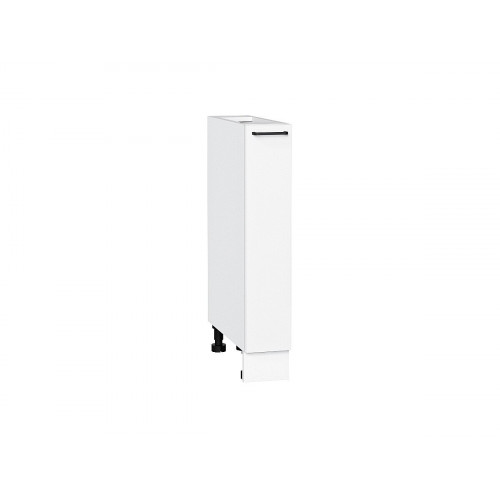 816*150* Шкаф нижний бутылочница Флэт White In 2S Белый