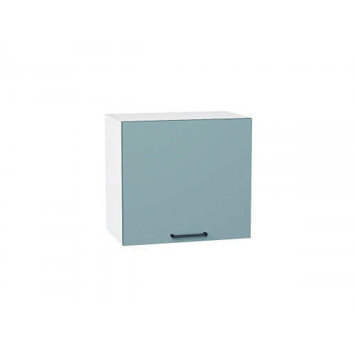 460*500* Шкаф верхний горизонтальный Флэт Grey-green In 2S Белый