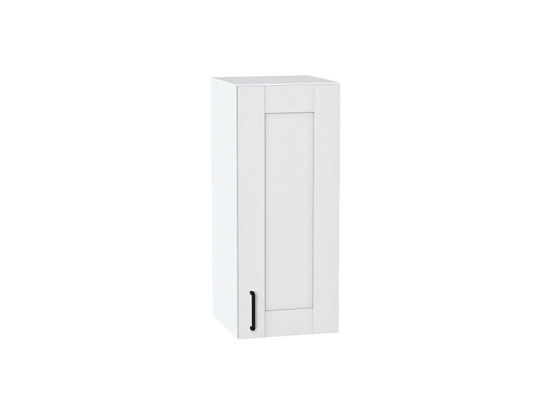 Кухня 716*300*Шкаф верхний с 1-ой дверцей Лофт Super White/Белый