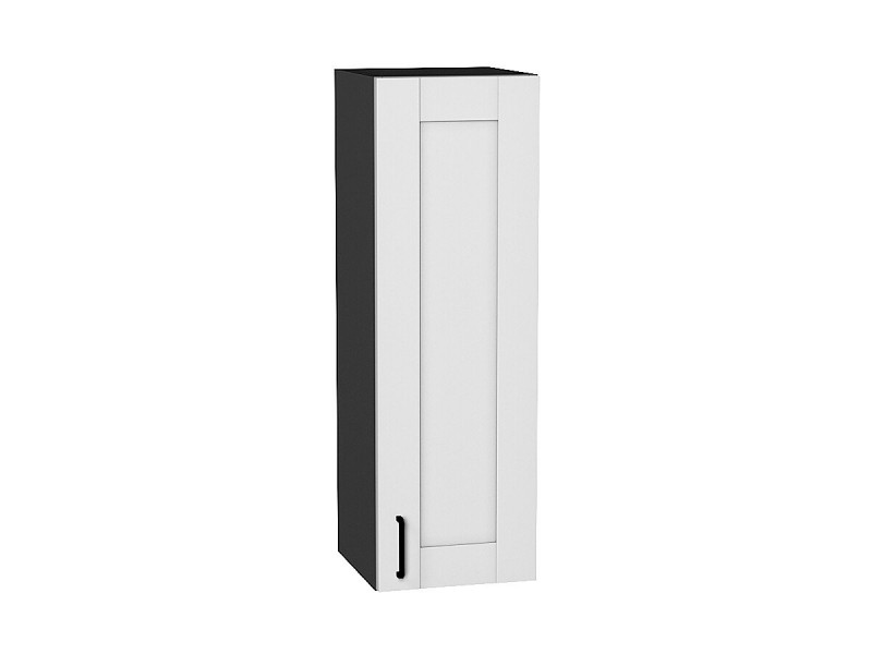 Кухня 920*300*Шкаф верхний с 1-ой дверцей Лофт Super White/Graphite