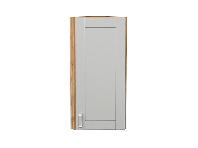 Кухня 920*300*306Шкаф верхний торцевой Лофт Grey Silk/Дуб Вотан