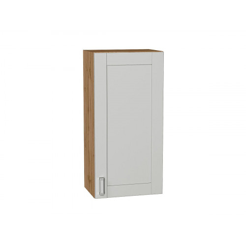 920*450*Шкаф верхний с 1-ой дверцей Лофт Grey Silk/Дуб Вотан