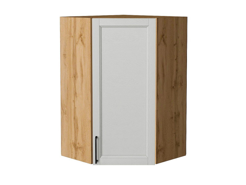 920*600*600Шкаф верхний угловой Сканди Grey Silkwood/Дуб Вотан