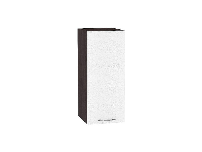 920*300* Шкаф верхний с 1-ой дверцей Валерия-М Белый металлик Graphite