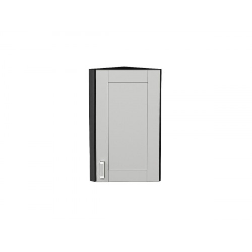 716*300*306Шкаф верхний торцевой Лофт Grey Silk/Graphite