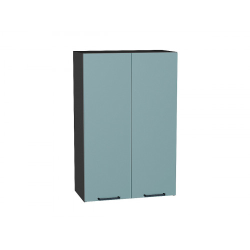 920*600* Шкаф верхний с 2-мя дверцами Флэт Grey-green In 2S Graphite