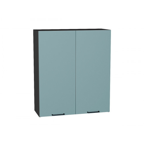 920*800* Шкаф верхний с 2-мя дверцами Флэт Grey-green In 2S Graphite