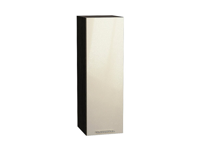 920*300* Шкаф верхний с 1-ой дверцей Валерия-М Бежевый металлик Graphite