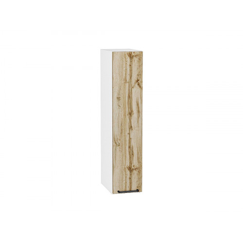 920*200* Шкаф верхний бутылочница Флэт Wotan Oak 2S Белый