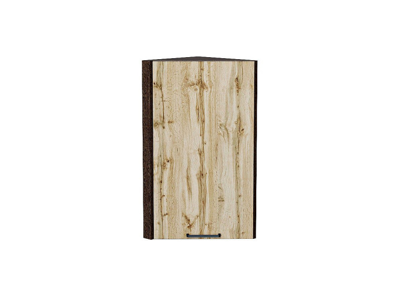 716*300*306 Шкаф верхний торцевой Флэт Wotan Oak 2S Graphite