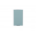 716*300*306 Шкаф верхний торцевой Флэт Grey-green In 2S Белый