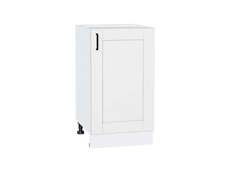 Кухня 816*450*Шкаф нижний с 1-ой дверцей Лофт Super White/Белый