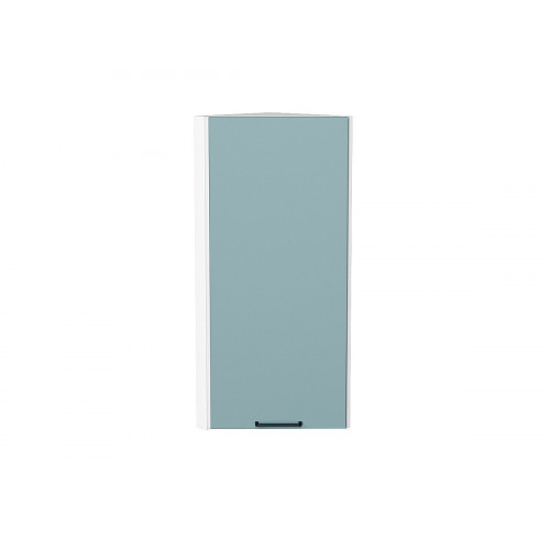 920*300*306 Шкаф верхний торцевой Флэт Grey-green In 2S Белый