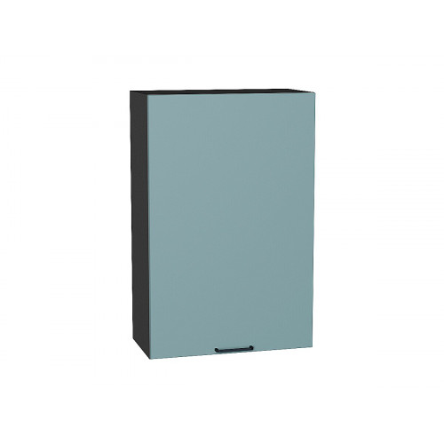 920*600* Шкаф верхний с 1-ой дверцей Флэт Grey-green In 2S Graphite
