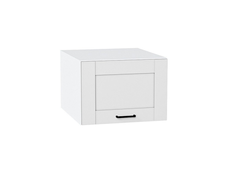 Кухня 358*500*Шкаф верхний горизонтальный глубокий Лофт Super White/Белый