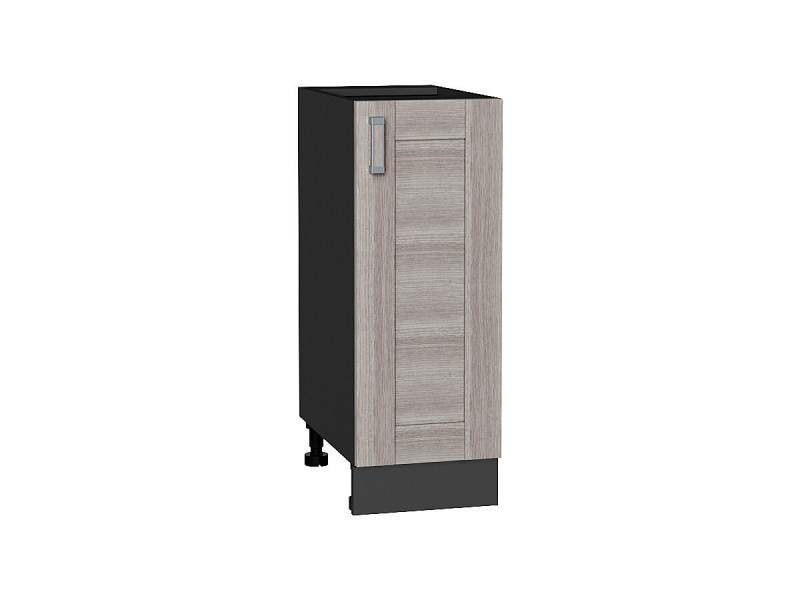 Кухня 816*300*Шкаф нижний с 1-ой дверцей Лофт Cappuccino Veralinga/Graphite