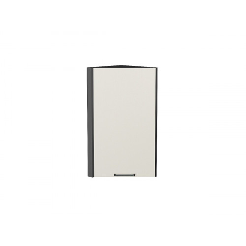 716*300*306 Шкаф верхний торцевой Флэт Cashmere In 2S Graphite